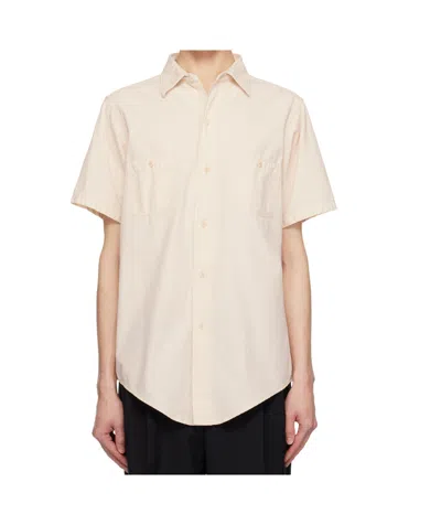 MAISON MARGIELA SHORT-SLEEVE CHEST-POCKET SHIRT