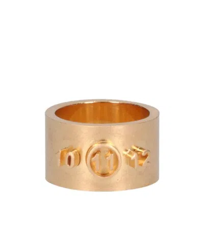 MAISON MARGIELA MAISON MARGIELA SIGNATURE NUMBER CHUNKY RING