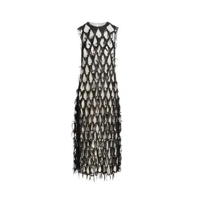 MAISON MARGIELA MAISON MARGIELA SILK MIDI DRESS WOMEN