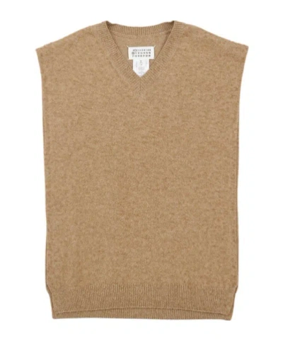 MAISON MARGIELA PILED-KNIT VEST