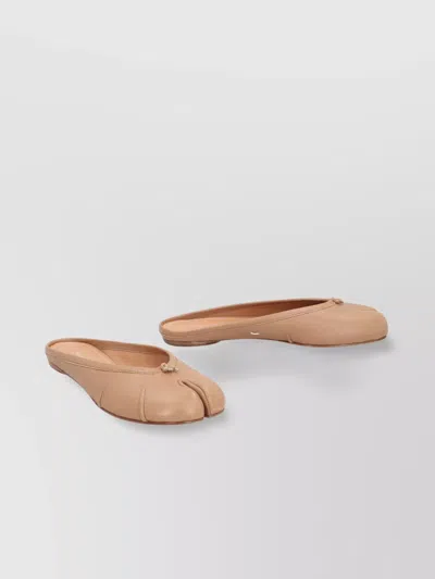 MAISON MARGIELA SPLIT TOE LEATHER MULES