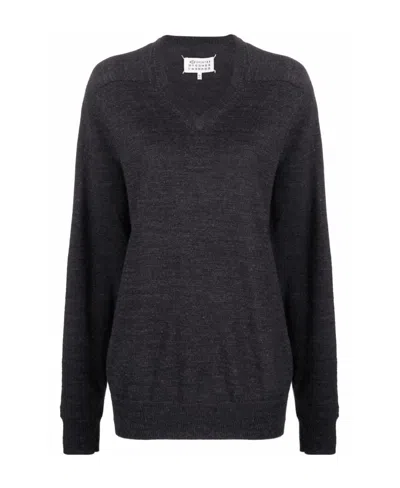 MAISON MARGIELA V-NECK SWEATER