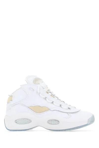 MAISON MARGIELA WHITE LEATHER PROJECT 0 TQ MEMORY OF SNEAKERS