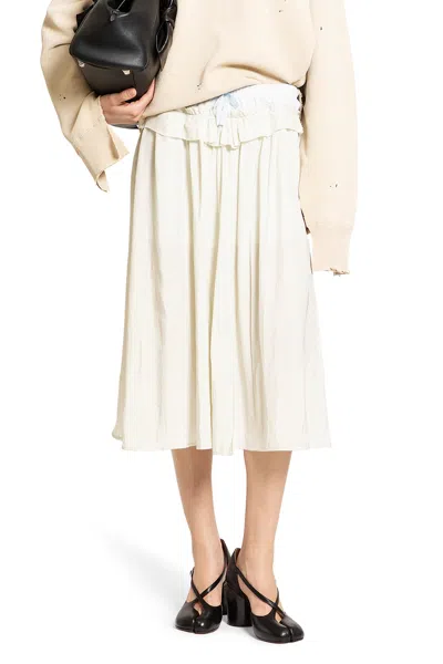 MAISON MARGIELA ANONIMITY OF THE LINING MIDI SKIRT