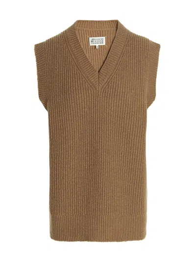 MAISON MARGIELA WOOL BLEND VEST