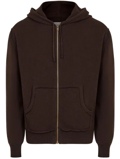 MAISON MARGIELA ZIPPED HOODIE