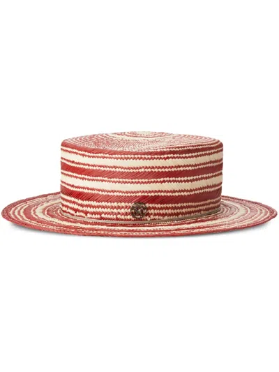 MAISON MICHEL KIKI BOATER HAT