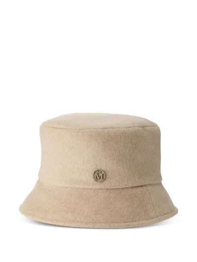 MAISON MICHEL LOGO-PLAQUE HAT