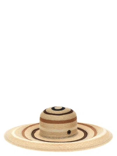 MAISON MICHEL WOMEN MULTICOLOR VERONIKA HAT, S LUXURY HATS FOR WOMEN DARVEYS