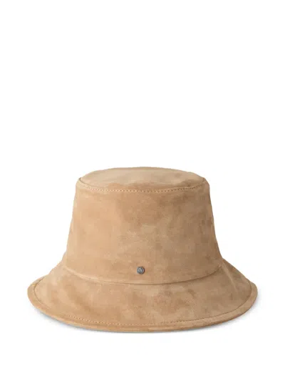 MAISON MICHEL SUEDE BUCKET HAT