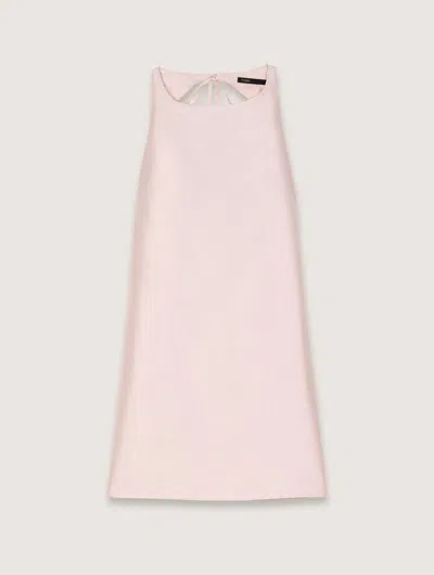 MAJE BACKLESS DRESS