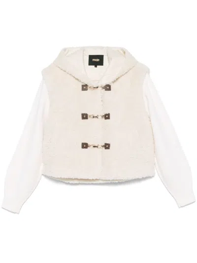 MAJE DETACHABLE-SLEEVES JACKET