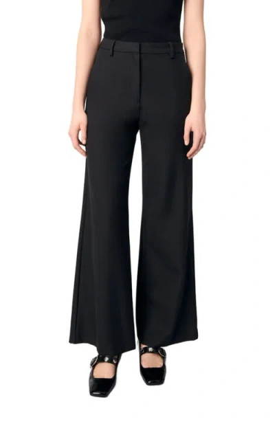 MAJE MAJE FLARED TROUSERS