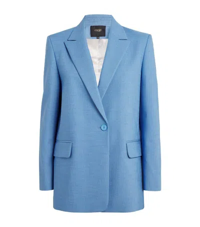 MAJE SINGLE-BREASTED BLAZER