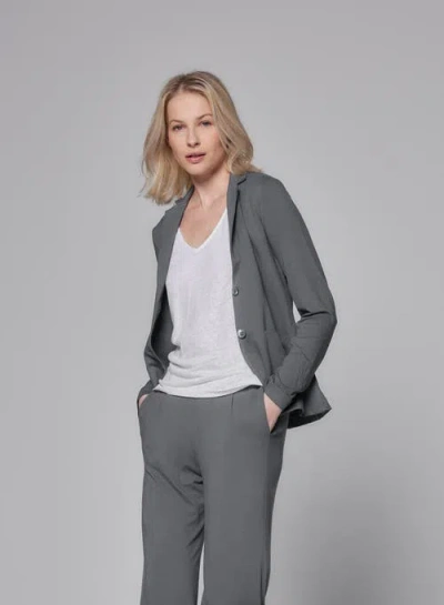 MAJESTIC MAJESTIC FILATURES SOFT TOUCH TWO BUTTON BLAZER