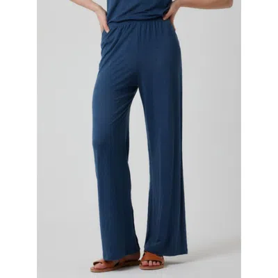 MAJESTIC MAJESTIC FILATURES STRETCH LINEN WIDE LEG PANT