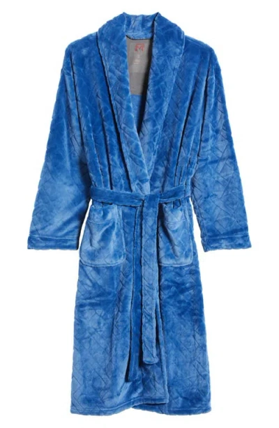 MAJESTIC MAJESTIC INTERNATIONAL CROSSROADS BASKET WEAVE FLEECE ROBE