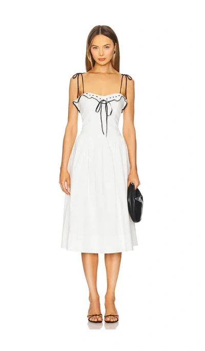 MAJORELLE CAROL MIDI DRESS