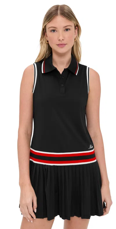 MALBON GOLF BELLA DRESS BLACK