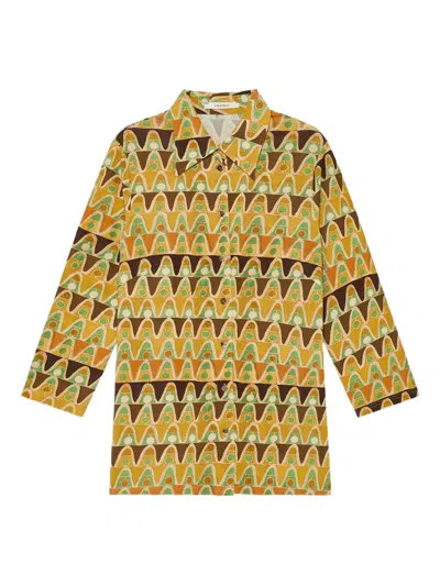 MALIPARMI GEOMETRIC-PRINT SHIRT