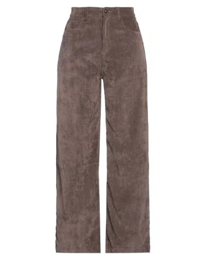 MALIPARMI MALÌPARMI WOMAN PANTS BROWN SIZE 2 POLYESTER, NYLON, ELASTANE