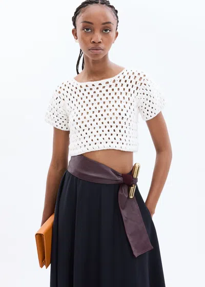 MALO MAGLIA GIROCOLLO FATTA A MANO IN MISTO COTONE