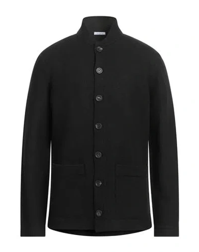 MALO MALO MAN SHIRT BLACK SIZE 46 VIRGIN WOOL