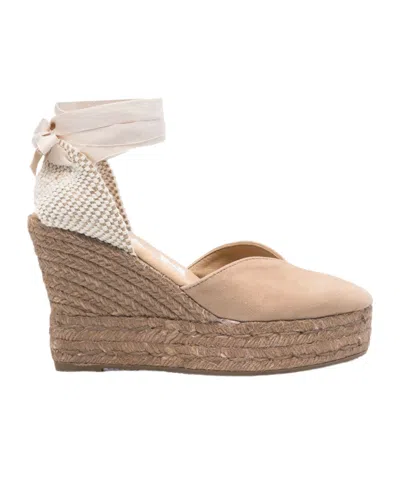 MANEBI MANEBÍ HAMPTONS LACE-UP WEDGE ESPADRILLES