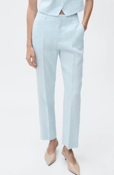 MANGO MANGO BORELI LINEN PANTS
