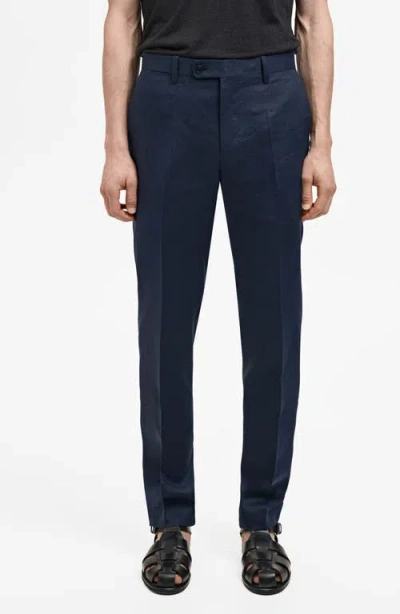 MANGO MANGO SLIM FIT SUIT PANTS