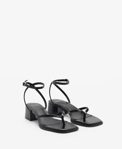 MANGO WOMEN'S STRAPPY HEELED SANDALS