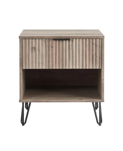MANHATTAN COMFORT DUMBO 1-DRAWER MODERN NIGHTSTAND
