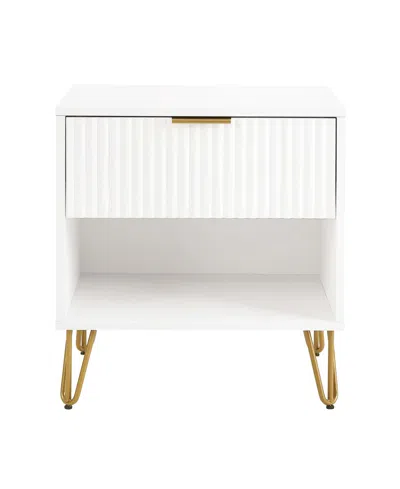 MANHATTAN COMFORT DUMBO 1-DRAWER MODERN NIGHTSTAND