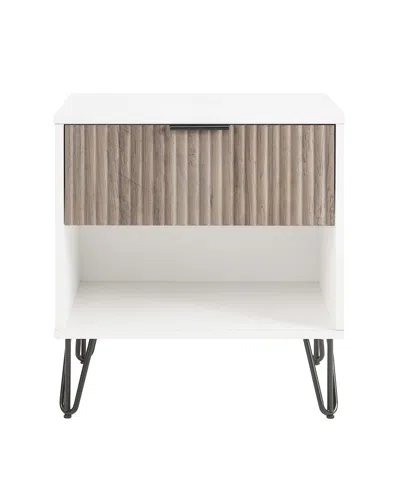 MANHATTAN COMFORT DUMBO 1-DRAWER MODERN NIGHTSTAND