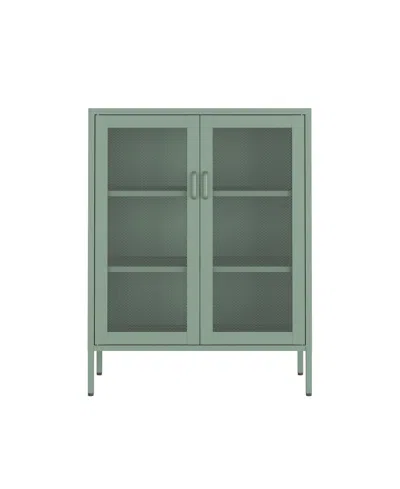 MANHATTAN COMFORT AMELIA 31.5" MODERN 3-SHELF ACCENT CABINET