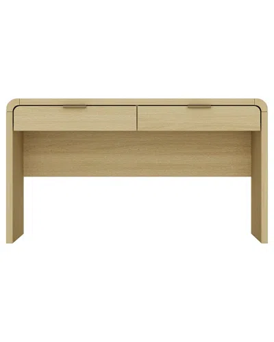 MANHATTAN COMFORT MANHATTAN COMFORT GRACE MODERN HOME OFFICE DESK WITH 2 DRAWERS