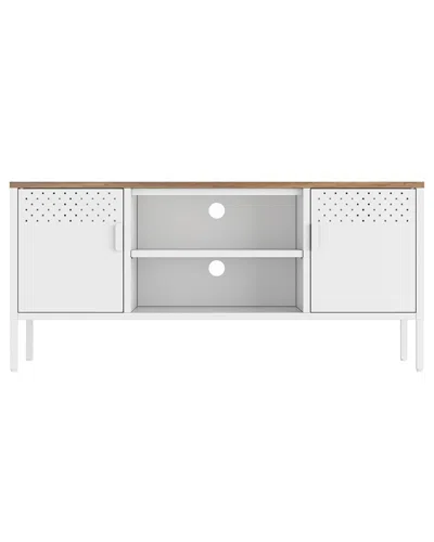 MANHATTAN COMFORT MANHATTAN COMFORT LANDEN MODERN 47IN TV STAND WITH 6 FIXED SHELVES