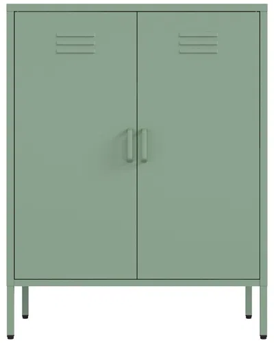 MANHATTAN COMFORT MANHATTAN COMFORT NAOMI MODERN ACCENT CABINET WITH 3 ADJUSTABLE SHELVES