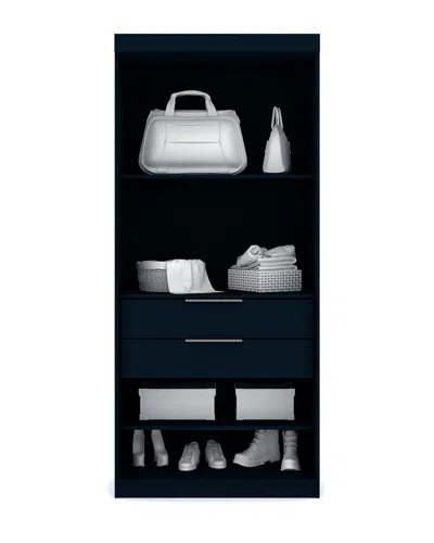 MANHATTAN COMFORT MANHATTAN COMFORT SET OF 3 MULBERRY OPEN 3-SECTIONAL CLOSETS