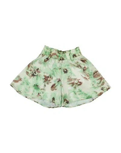 MANILA GRACE MANILA GRACE TODDLER GIRL SHORTS & BERMUDA SHORTS GREEN SIZE 6 POLYESTER