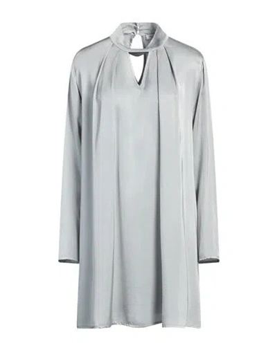 MANILA GRACE MANILA GRACE WOMAN MINI DRESS GREY SIZE 6 VISCOSE