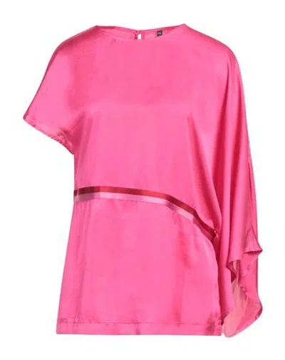 MANILA GRACE MANILA GRACE WOMAN TOP FUCHSIA SIZE 4 POLYESTER