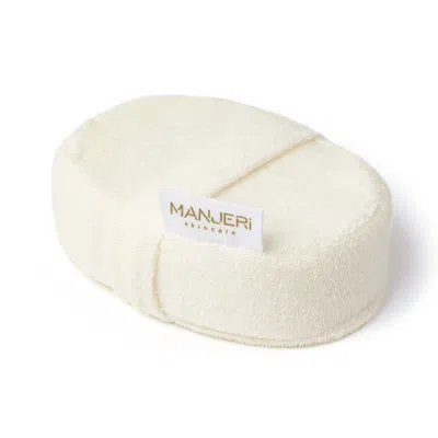 MANJERI SKINCARE WHITE LOOFAH SPONGE PAD