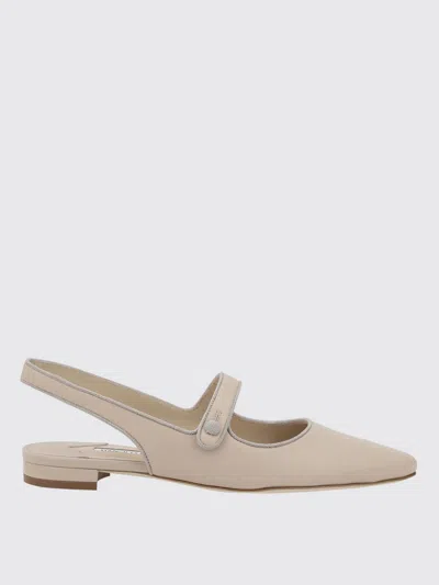 MANOLO BLAHNIK BALLET FLATS MANOLO BLAHNIK WOMAN COLOR NUDE
