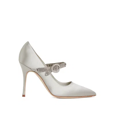 MANOLO BLAHNIK MANOLO BLAHNIK HAMEDI EMBELLISHED PUMPS