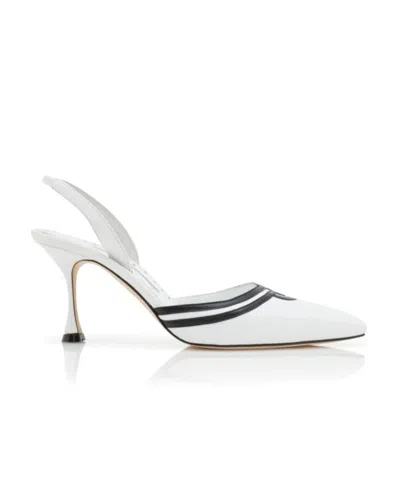 MANOLO BLAHNIK EXPOSED HIGH HEELS