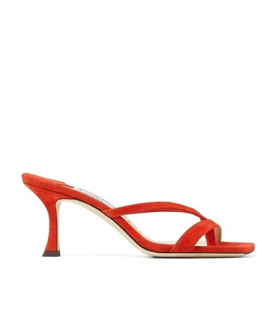 MANOLO BLAHNIK HIGH-HEELED OPEN-TOE SANDALS