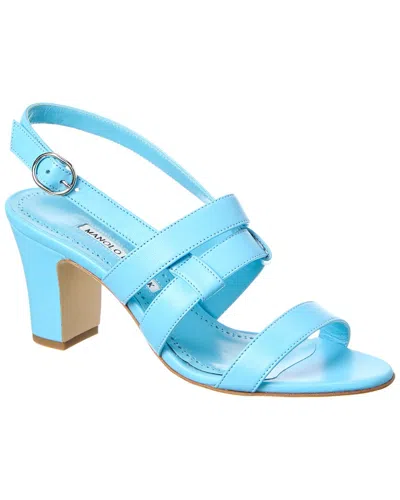 MANOLO BLAHNIK MANOLO BLAHNIK MEMAARHI 70 LEATHER SANDAL