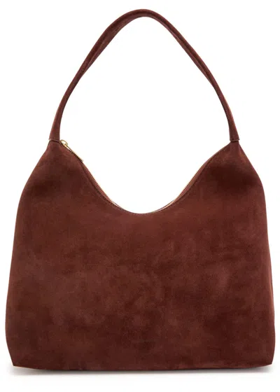 MANSUR GAVRIEL MANSUR GAVRIEL CANDY HOBO SUEDE SHOULDER BAG