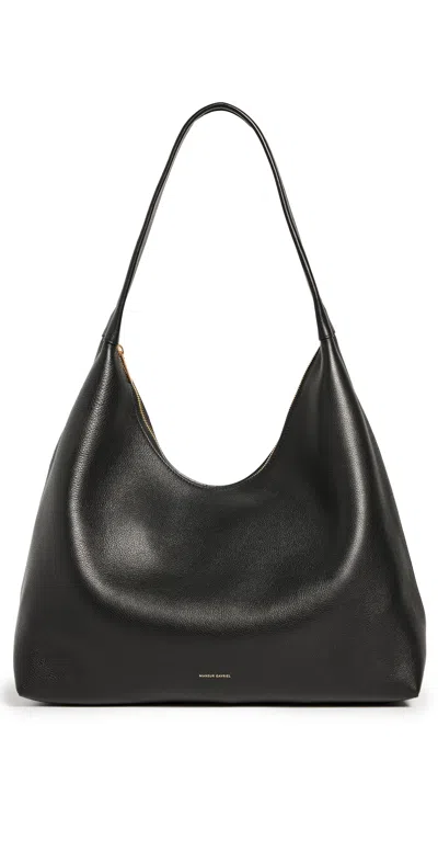 MANSUR GAVRIEL MAXI CANDY HOBO BAG BLACK